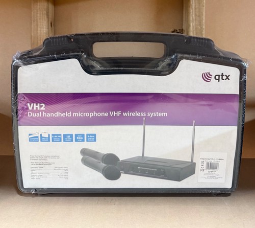 Qtx dual wireless microphones - dual,
