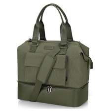 Urtala Weekender Bag for Women and Men Travel Duffle Bag with Shoes Compartment