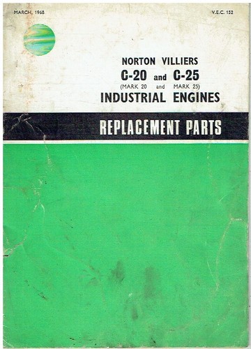 Norton villiers c20 - norton, (mk20)