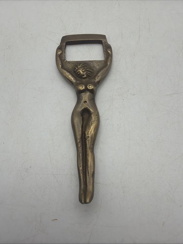 Vintage brass naked - brass, lady