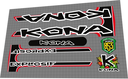 1999 kona explosif decal - 1999,