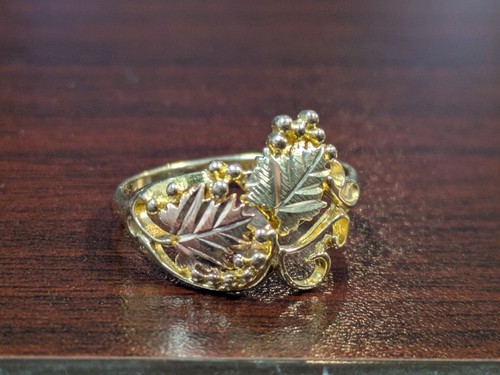 Karat black hills gold - 10, leaf