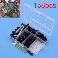 Black Fairing Bolts Kit