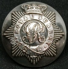3rd Royal Surrey Militia 23.5mm Officers Button By Jennens 