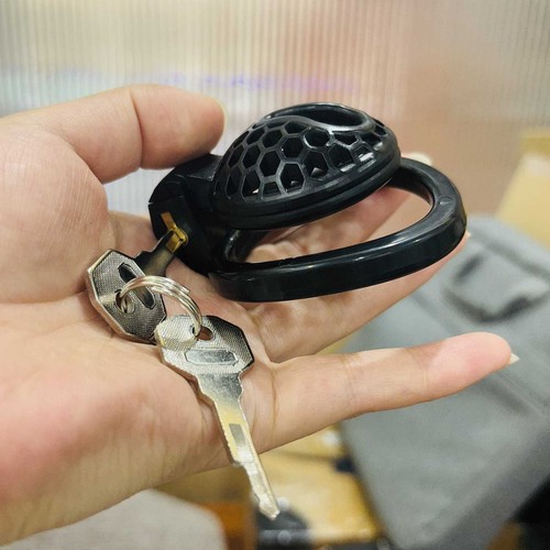 Resin male chastity device - chastity,