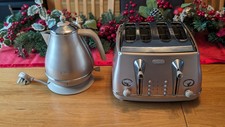 De'Longhi Kettle and 4 Slice Toaster Combo (Rose Gold)
