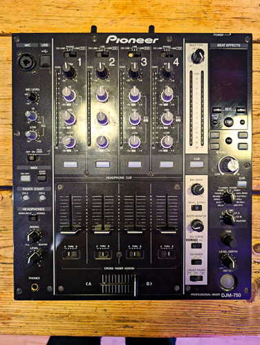 Pioneer djm 750 channel - djm-750-k, dj