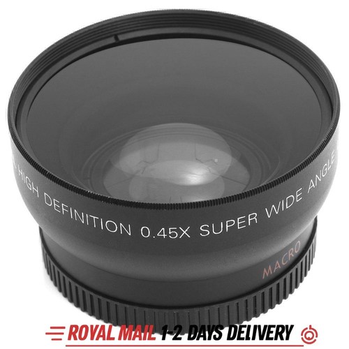 52mm 45x fisheye wide - 52mm, angle