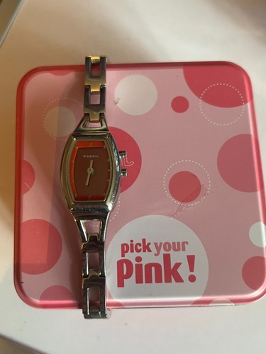 Ladies fossil watch - in, tin