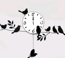Marlee Silent Bird Wall Clock