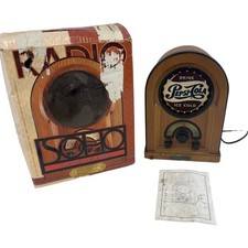 Vintage Pepsi-Cola Collectors Edition SOHO Radio Embroidered Screen 1996