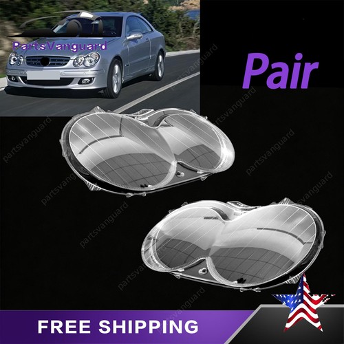 Pair headlight lens - lens, cover