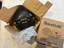 PAIR of sound lab 2" dome tweeters, opened unused, delivery and VAT included