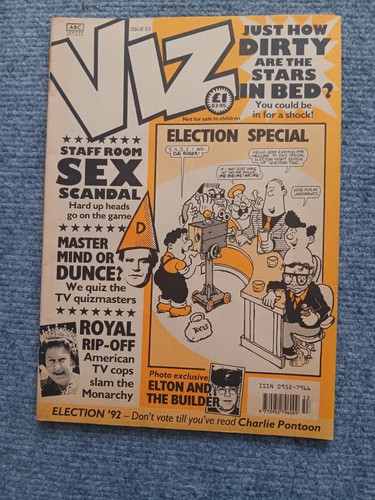 Viz comic issue - viz,
