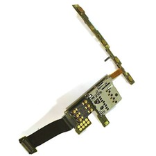 Nokia E66 SIM memory card flex+side buttons+flash LED microSD slot Genuine