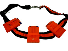 NERF GUN AMMO BELT WITH 3 / 6 BULLET CARTRIDGES & 16 NERF BULLETS