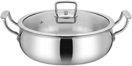 32cm stainless steel triply - steel,