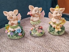 3 Regency Fine Arts Pig Fairies