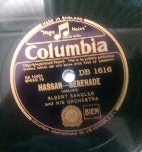 78rpm allbert sandler - sandler,