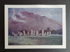 Antique 1908 print -