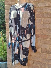 Kley Debenhams Loose Fit Belted Relaxed Shirt Beach Dress UK 18 EU 46 USA 14