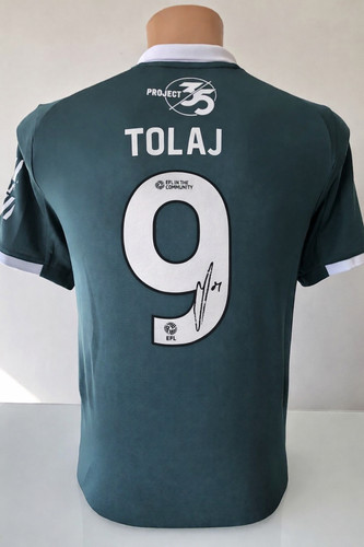 Signed lorent tolaj shirt - signed,