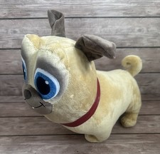 Disney Store Pug Tan Rolly Puppy Dog Pals Plush Soft Toy. Beautiful 
