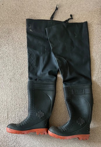 Dunlop thigh saftey waders - dunlop,