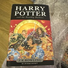 Harry Potter and the Deathly Hallows J.K. Rowling FIRST EDITION 2007 Bloomsbury