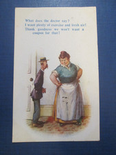 Bamforth Witty Comic Postcard