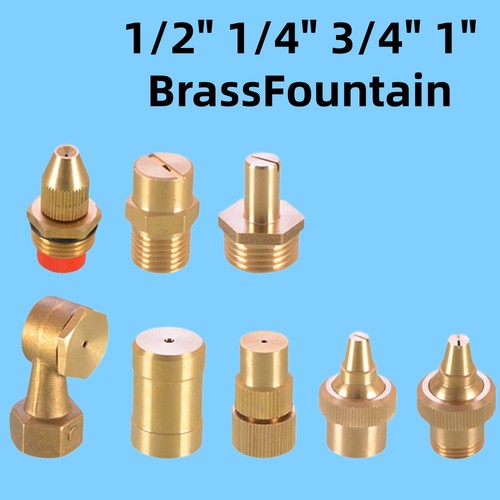 Brass garden fountain nozzle - fountain,