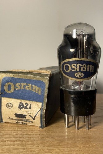 Osram b21 double triode valve - double,