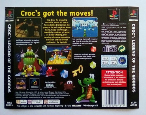 Back inlay only croc - only*,