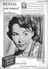 1951 Advert 'KNIGHT'S CASTILLE' Soap #1 Original Toiletries Print Ad Ephemera