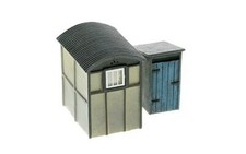 Hornby R9782 Skaledale Utility Lamp Huts 2pcs (Pre-Built)