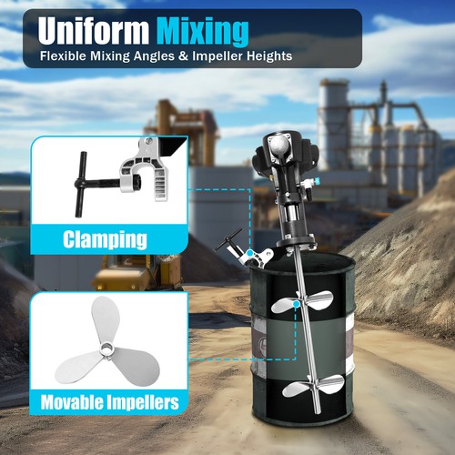 Pneumatic mixer horizontal - pneumatic,