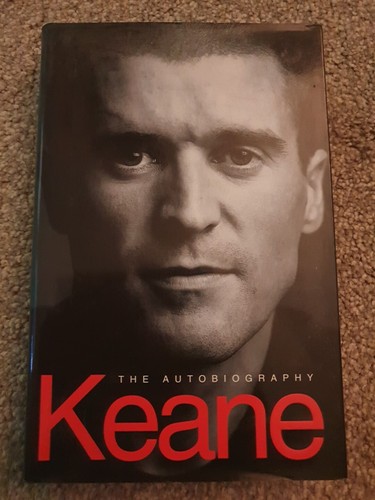 Roy keane signed book - keane,