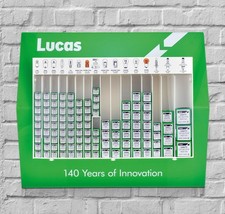 Lucas Automotive Car Bulb Stand 200 bulbs Motor Factor Workshop Garage MOT