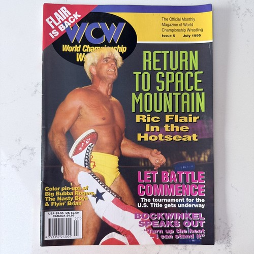 Wcw magazine vgc nasty - wcw, w/