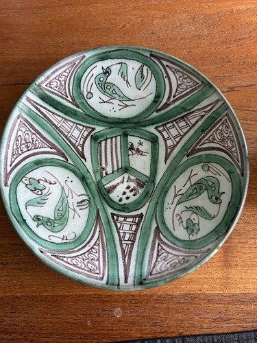 Vintage wall plate spanish - vintage,