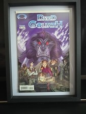 COMIC in A FRAME-GIFT- DAVID & GOLIATH #2-COLLECTORS GIFT-MANY OTHERS AVAILABLE