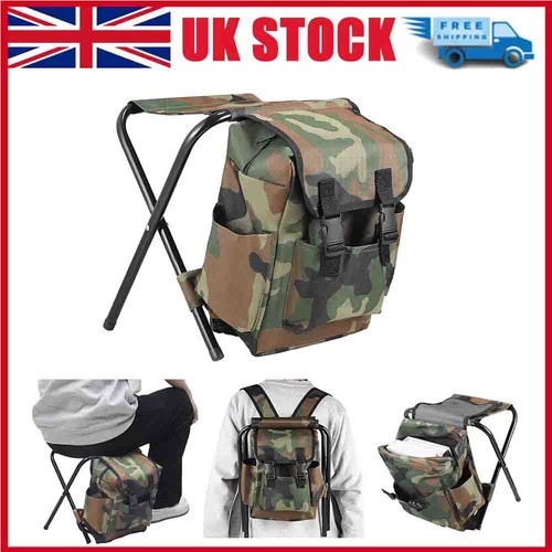 Fishing tackle stool backpack - fishing,