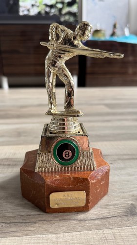 Old trophy pool champion - old,
