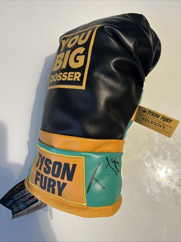 Tyson fury signed glove - fury,