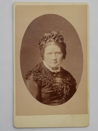 Cdv victorian lady a - of,