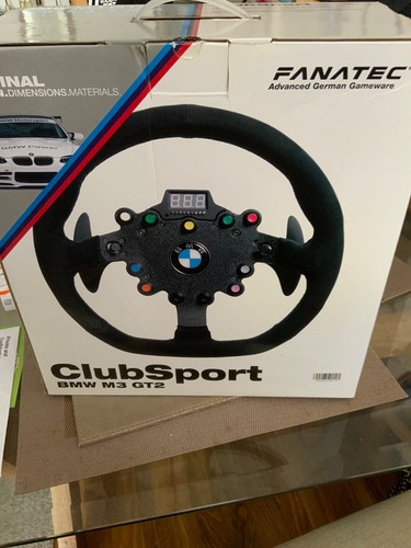 Fanatec podium steering wheel - steering,