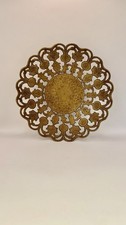 Large Vintage Brass Bowl Mid