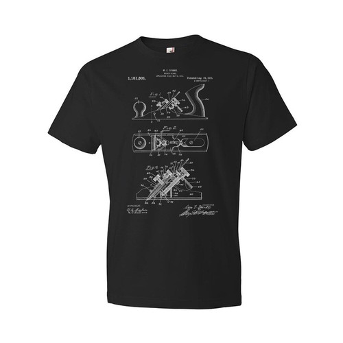 Bench plane patent shirt - patent,