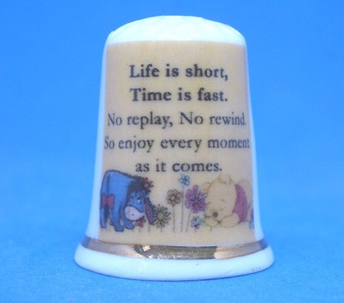 Birchcroft china thimble - birchcroft,