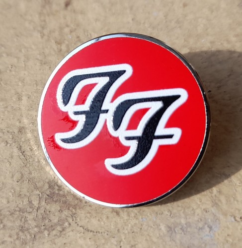 Foo fighters metal enamel pin - fighters,